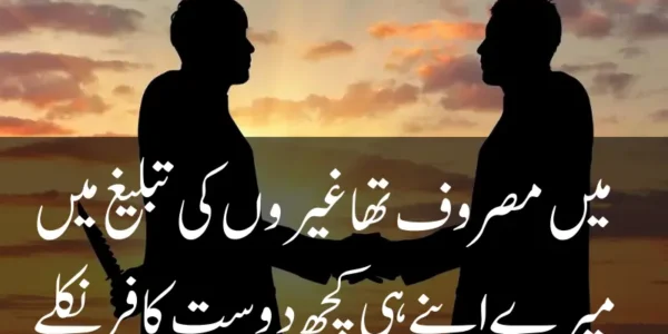 friendship shayari in urdu