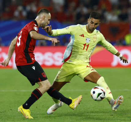 albania national football team vs spain national football team stats