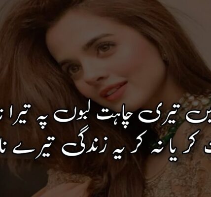 shayari about love in urdu