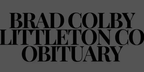 brad colby littleton co obituary