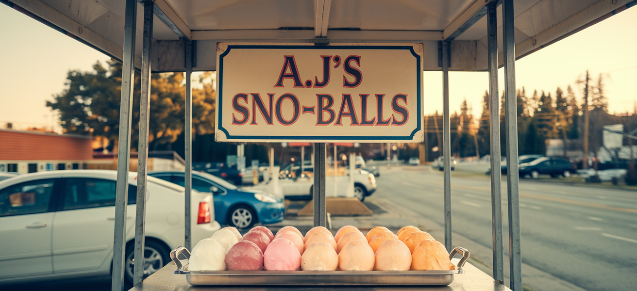 Aa.j.'s sno-balls