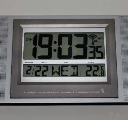 digital wall clock